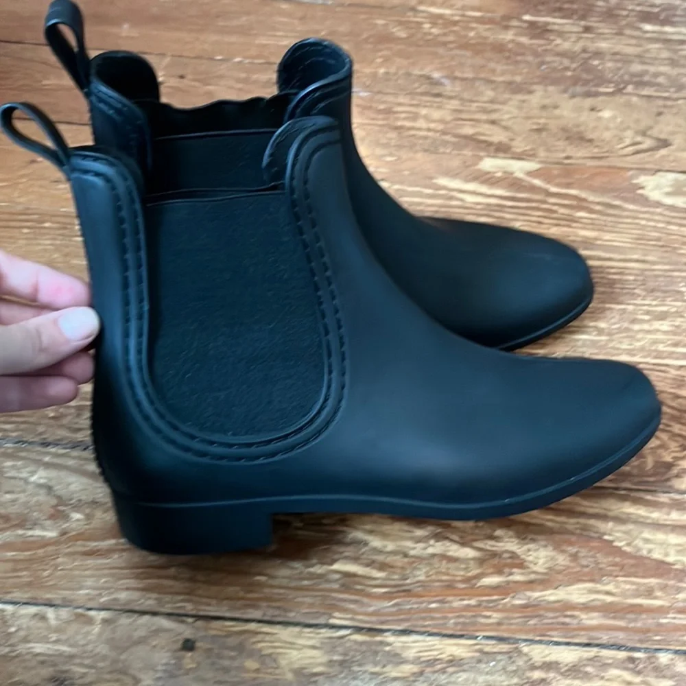 Jeffrey Campbell rubber upper